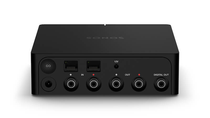 port sonos pour jouer le soundsuit sur votre système audio câblé avec amplificateur