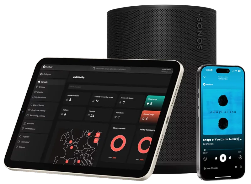 Soundsuit professional music service for Sonos