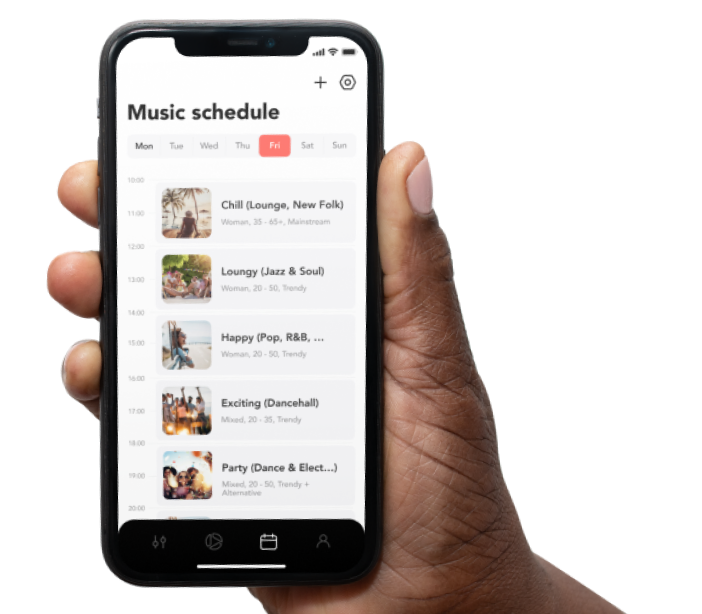 Soundsuit Musik für Unternehmen Zeitplan Terminplanung Kalenderplanung
