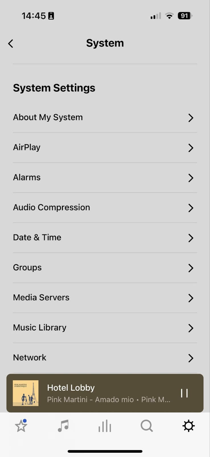 So planen Sie Musik auf Sonos mit der Alarmfunktion | Gehen Sie zu den Systemeinstellungen, wählen Sie Alarme
