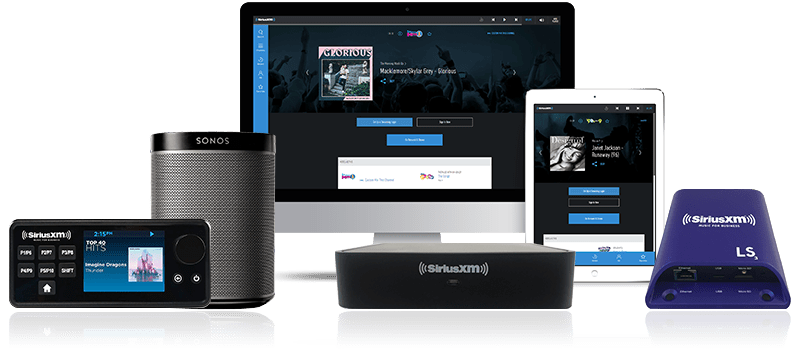 soundsuit im vergleich mit SiriusXM for business beste musikdienste für geschäftskunden