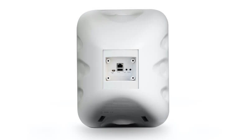 Combinaison sonore compatible avec les haut-parleurs réseau professionnels bluesound et les streamers pour les meilleurs systèmes de sonorisation musicale pour les restaurants et les magasins